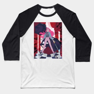 Utena Tenjou Fashion Illustration Baseball T-Shirt